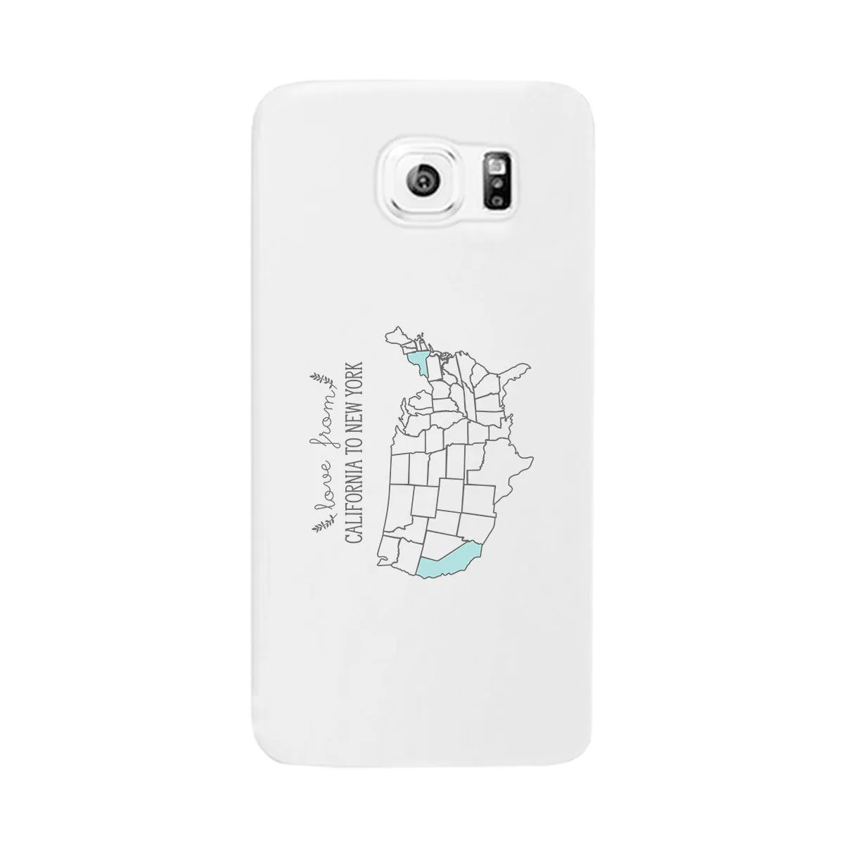 Love From States Customized Phone Case Personalized Phone Cover