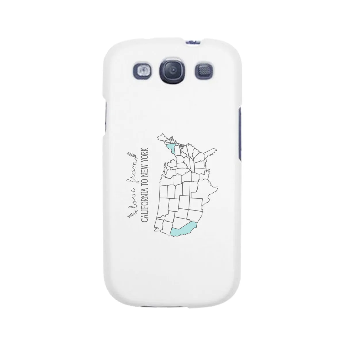 Love From States Customized Phone Case Personalized Phone Cover