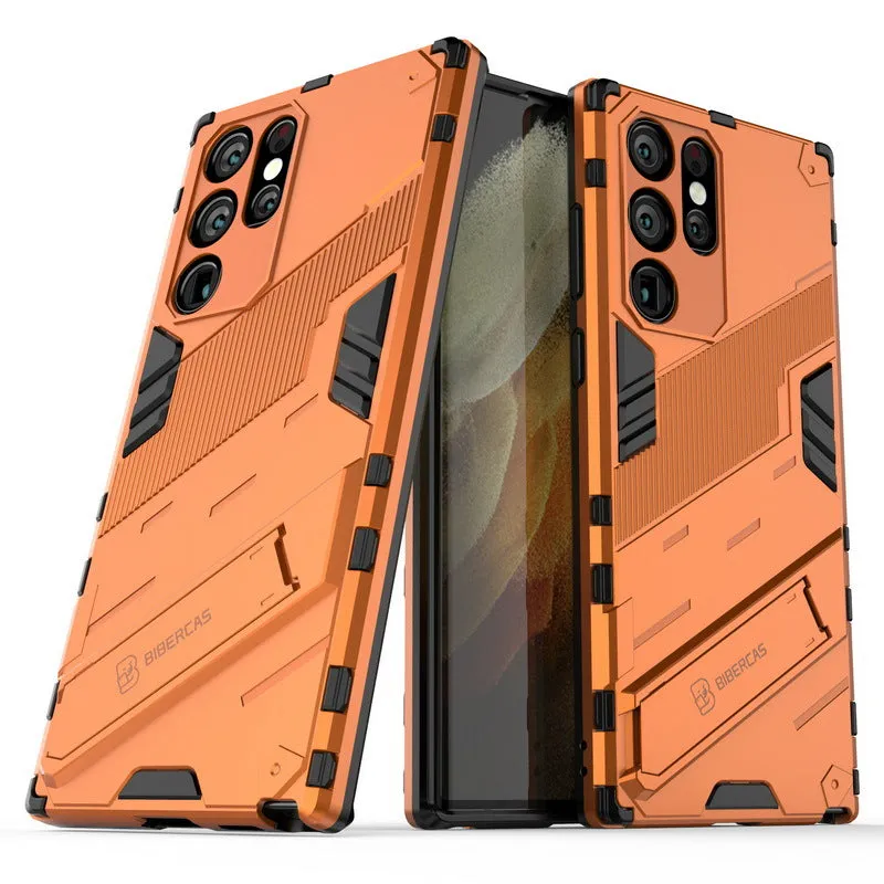 Luxury Shockproof  Armor Phone Cases With Kickstand