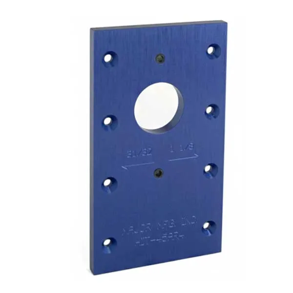 Major Mfg - HIT-45AR4 - Cylinder And Handle Holes Template for Adams Rite Locks and Latches