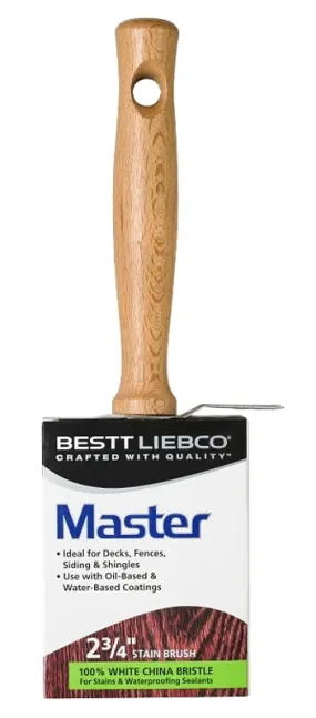 Master 480500 Paint Brush, China Bristle, 2-Piece Handle :EA: QUANTITY: 6