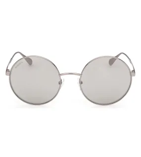 Max Mara Women's Grey-Mirrored Round Sunglasses