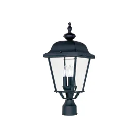 Maxim 3008 Builder Cast 3-lt 21" Tall Outdoor Pole/Post Lantern