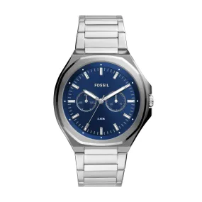 Men Evanston 45mm Silver Watch