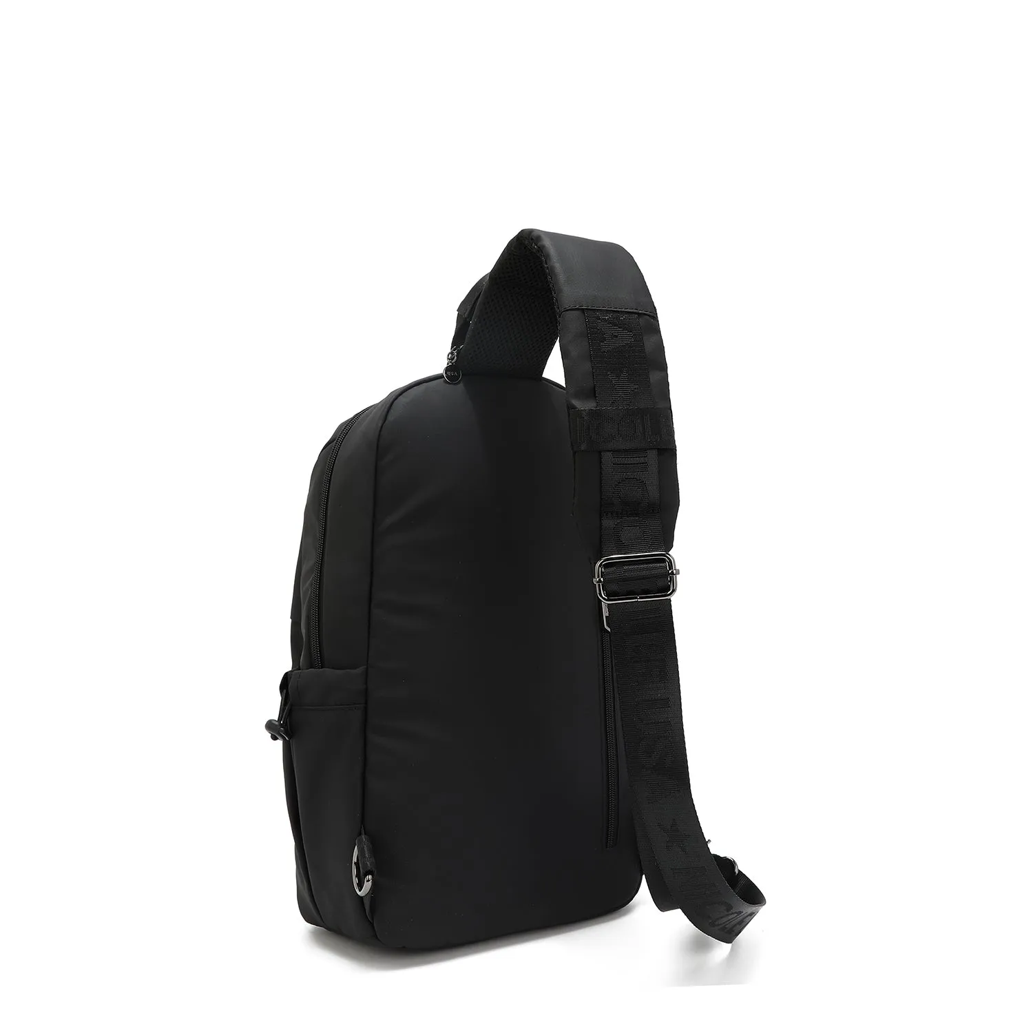 MENS NYLON USB SLING BACKPACK