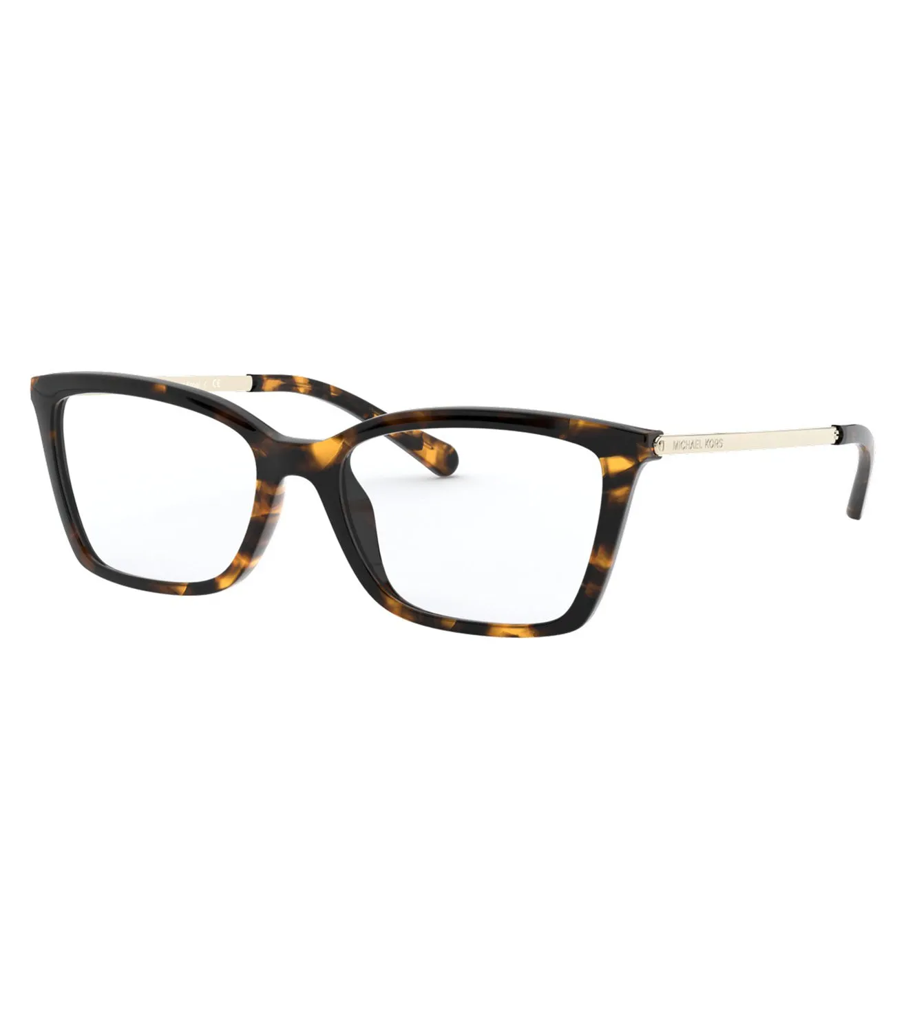 Michael Kors Women's Dark Tortoise Butterfly Optical Frame