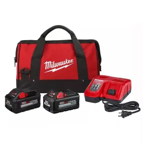 Milwaukee 48-59-1880RCC M18 High Output 8.0 Ah/6.0 Ah Battery Starter Kit