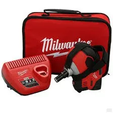 MILWAUKEE M12™ Cordless Lithium-Ion Palm Nailer Kit 2458-21