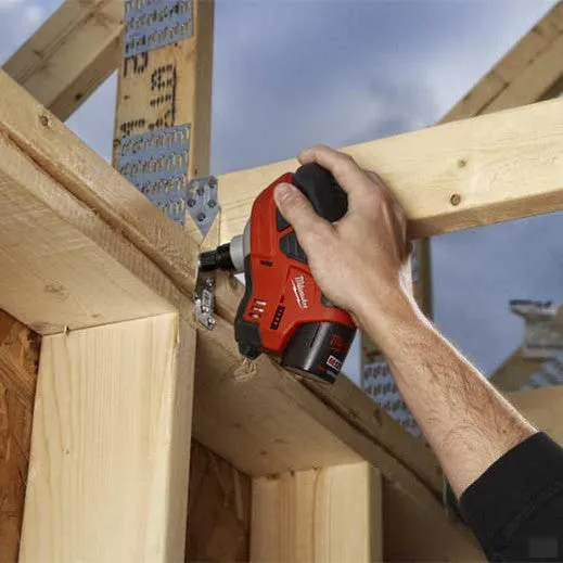 MILWAUKEE M12™ Cordless Lithium-Ion Palm Nailer Kit 2458-21