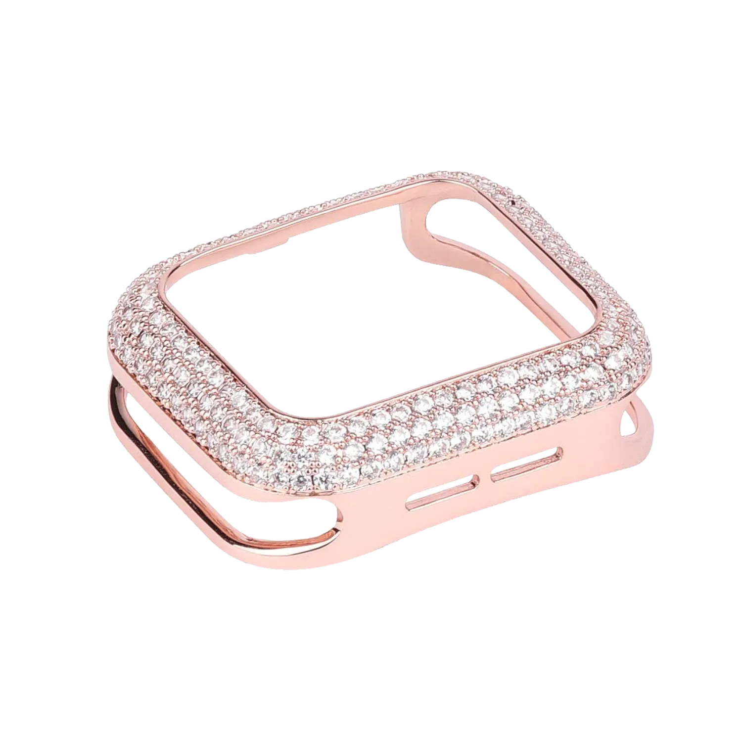 Multi Crystal Apple Watch Case - Rose Gold