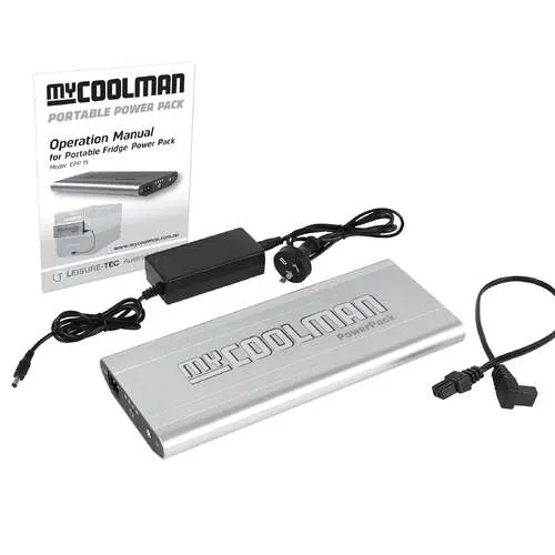 Mycoolman 15Ah Lifep04 (Magnetic) Powerpack W/ Charger & Cable