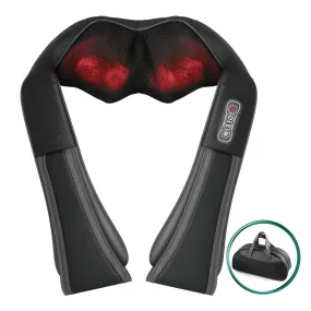 Naipo Rechargeable Cordless Shiatsu Massager for Neck and Shoulder