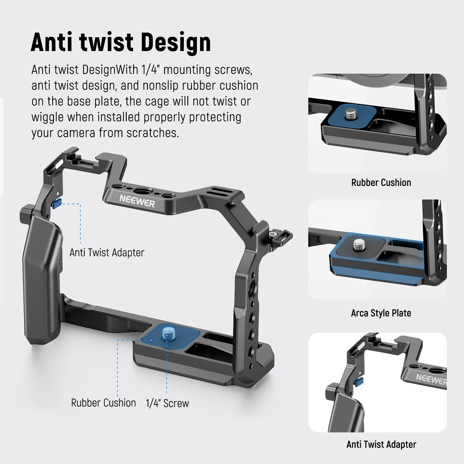 NEEWER CA019 Camera Cage For Canon M50/M50 II