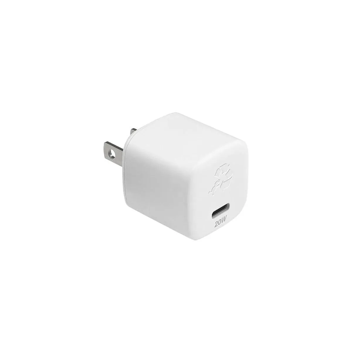 Nimble Wally Subnano Custom 20W Usb-C Wall Charger, White