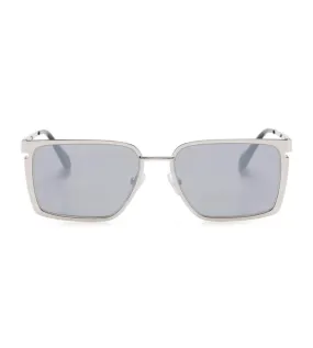 OFF White Yoder Unisex Grey Rectangular Sunglasses