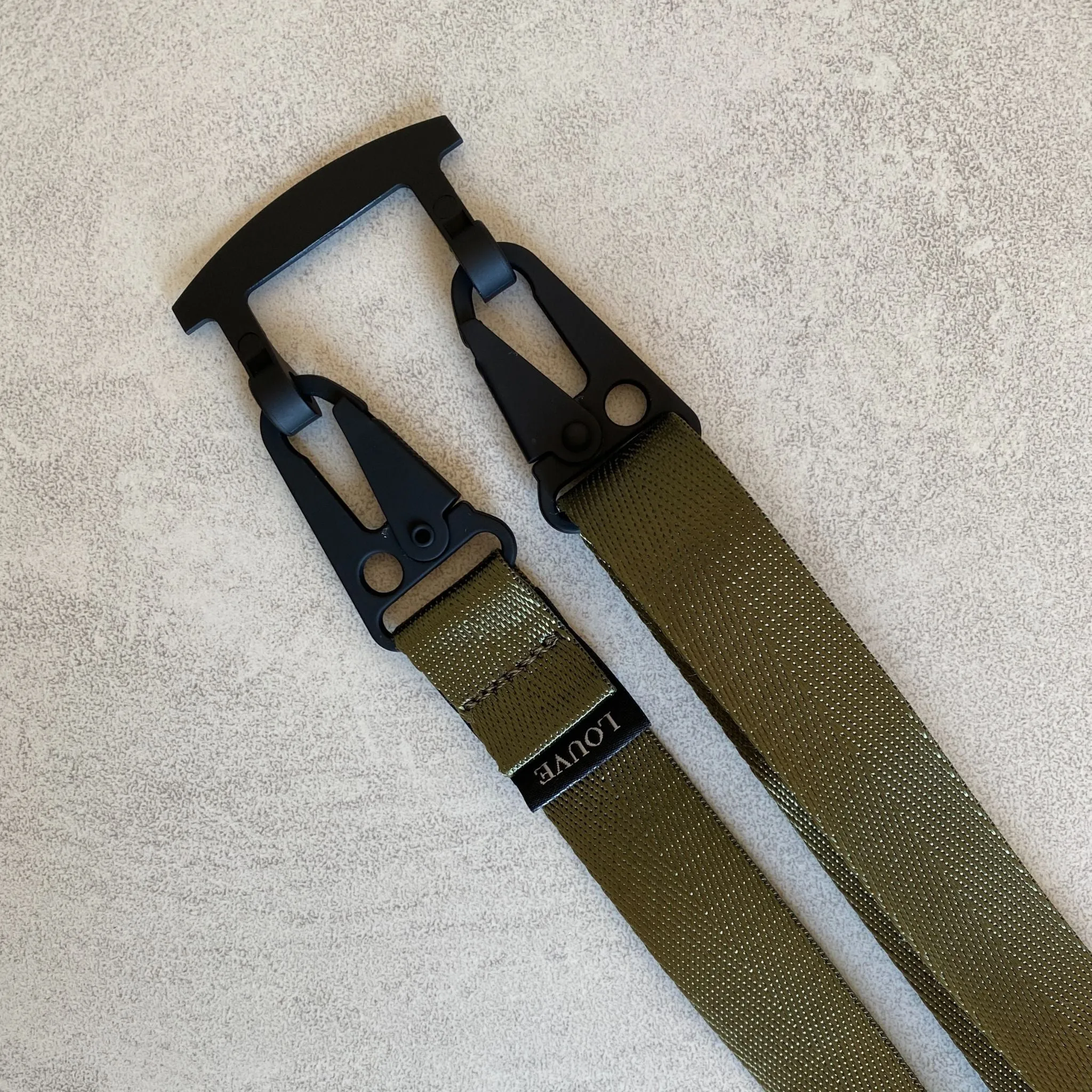 Olive Green Crossbody Phone Lanyard