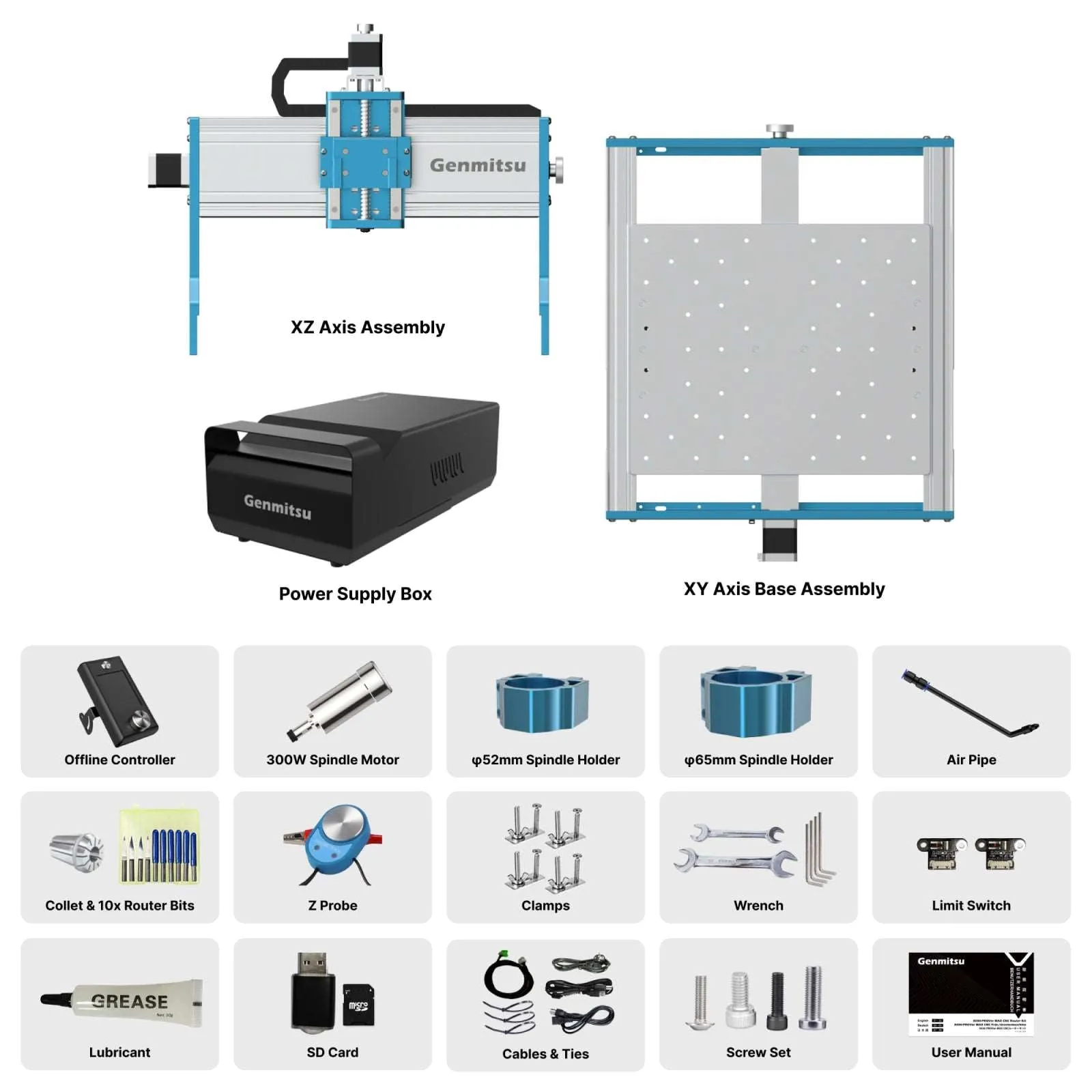 [Open Box] 3030-PROVer MAX Desktop CNC Router for High Precision Metalworking, with Linear Guide & Ball Screw Motion