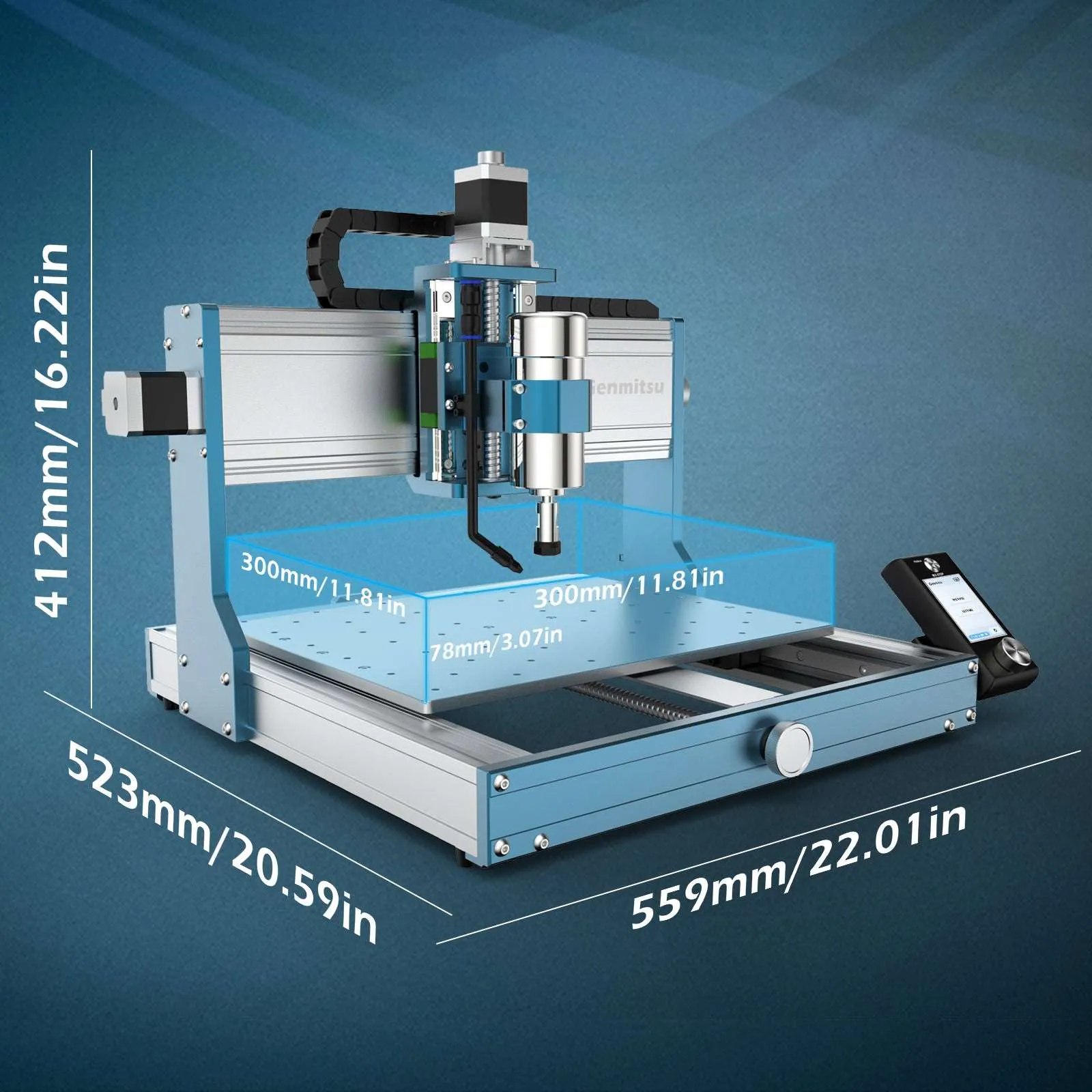 [Open Box] 3030-PROVer MAX Desktop CNC Router for High Precision Metalworking, with Linear Guide & Ball Screw Motion