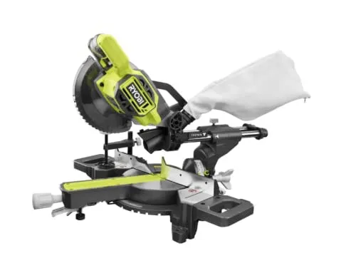 Open Box -  RYOBI ONE  18V Cordless 7-1/4 in. Sliding Compound Miter Saw