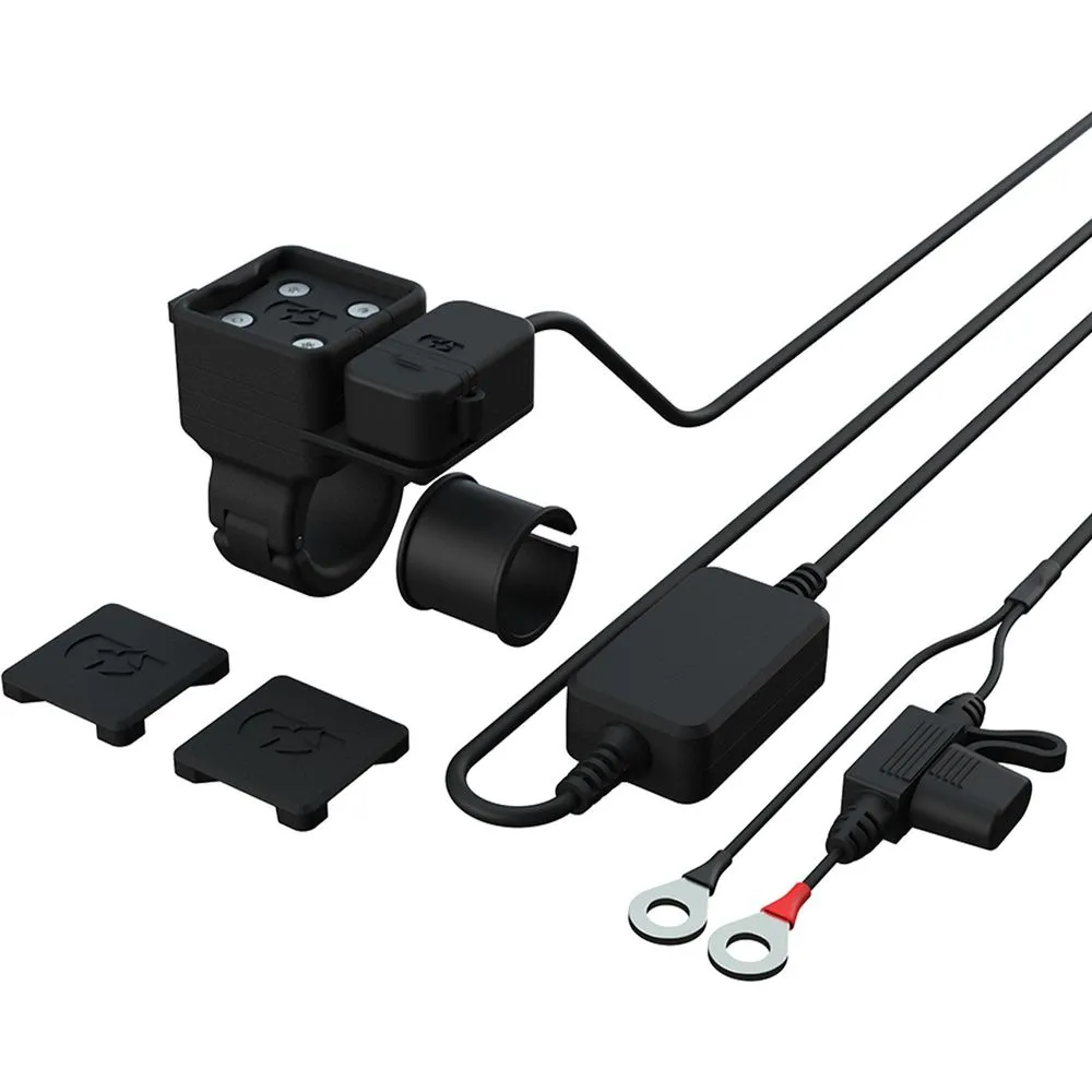 Oxford CLIQR USB Type C Handlebar Mount Kit Black