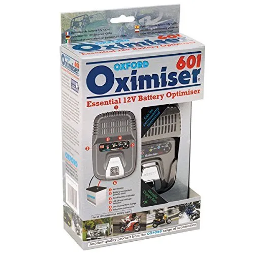 Oxford Oximiser 601 Motorcycle Battery Charger Optimiser