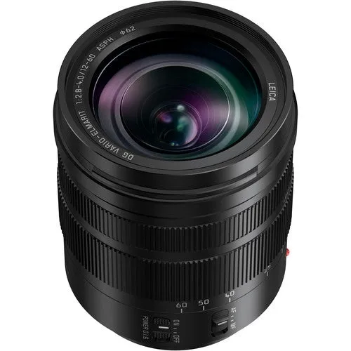 Panasonic LUMIX G 12-60mm f/2.8-4.0 ASPH LEICA DG VARIO-ELMARIT Lens -  Mirrorless Micro Four Thirds Mount