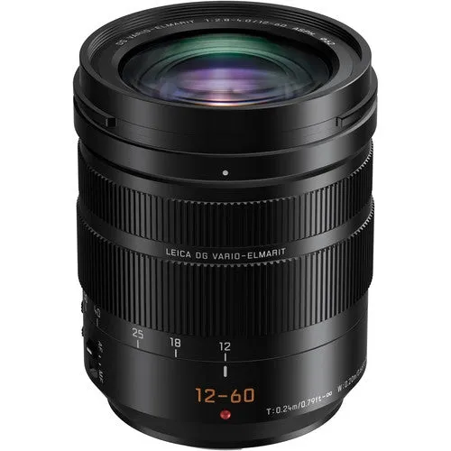 Panasonic LUMIX G 12-60mm f/2.8-4.0 ASPH LEICA DG VARIO-ELMARIT Lens -  Mirrorless Micro Four Thirds Mount