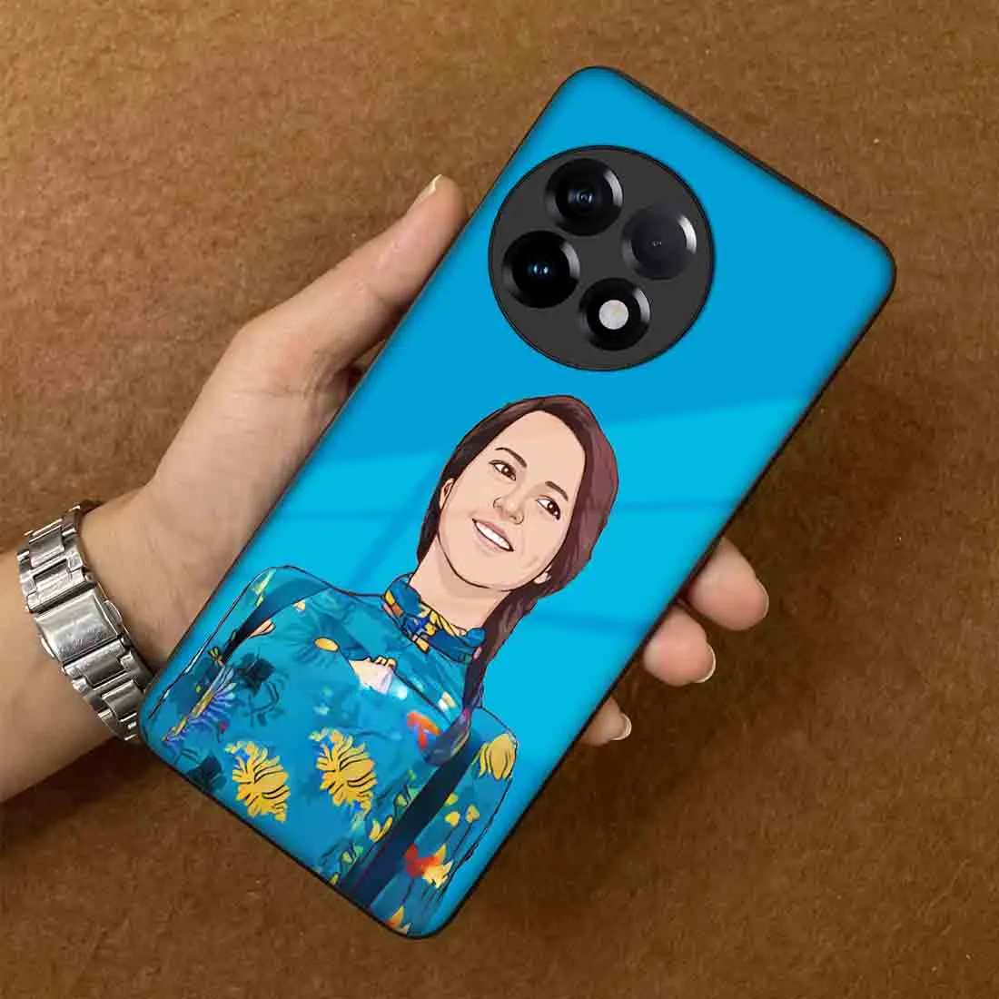 Personalized Oneplus Phone Case with Photo One plus 11R Back Covers - Cartoonize Photo