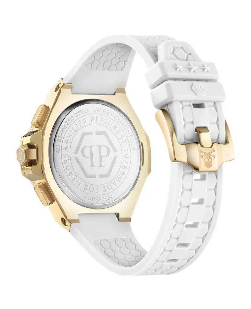 Philipp Plein Hyper $Port Unisex Silver Watch PWPSA0624