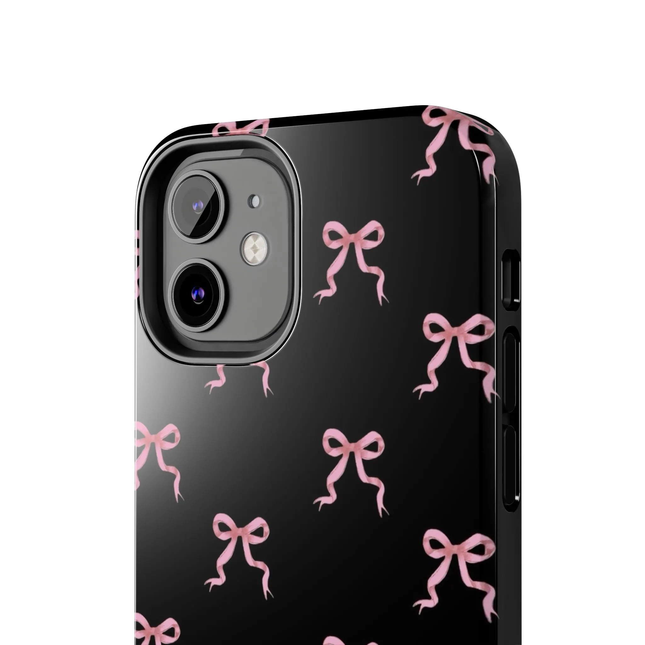 Pink Ribbon Charm iPhone Tough Case