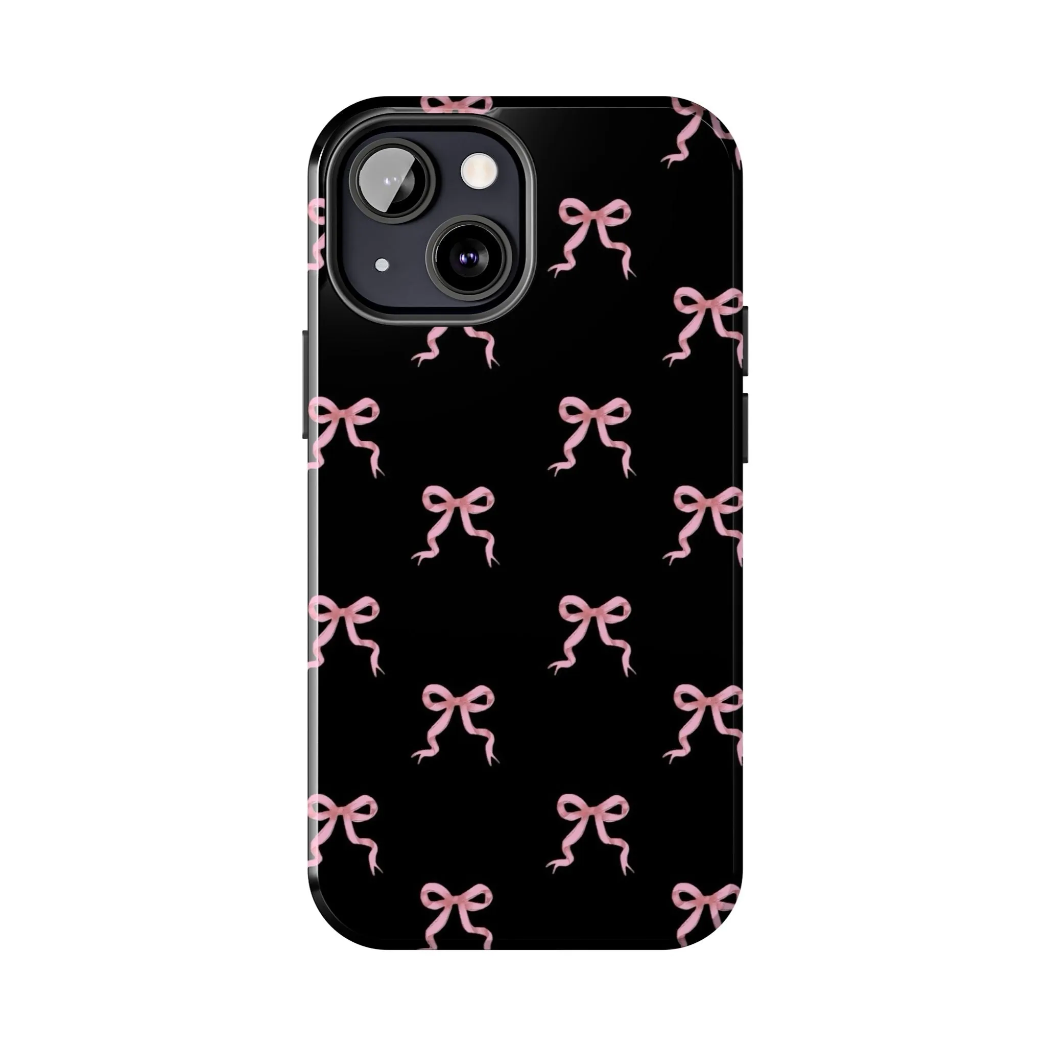 Pink Ribbon Charm iPhone Tough Case