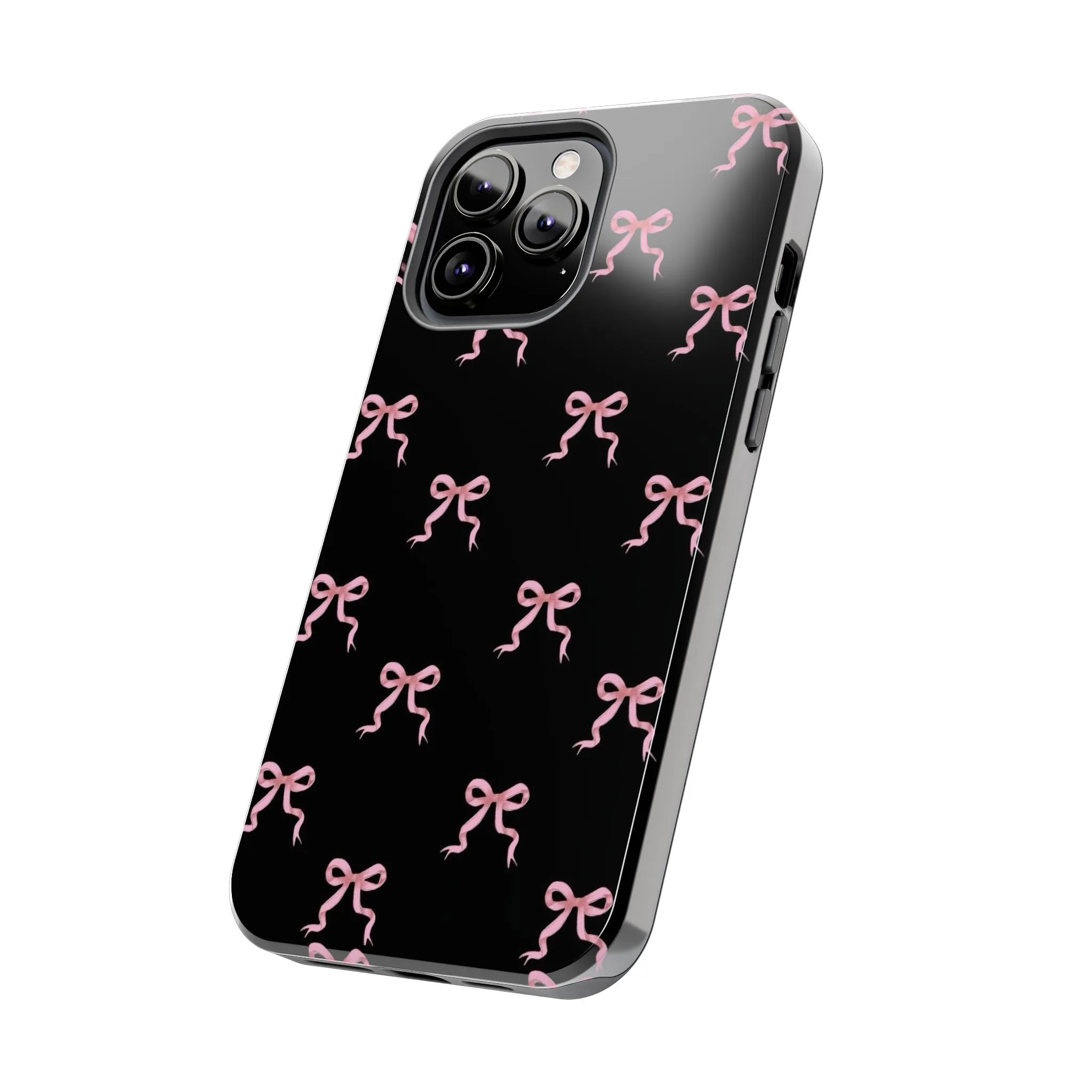 Pink Ribbon Charm iPhone Tough Case