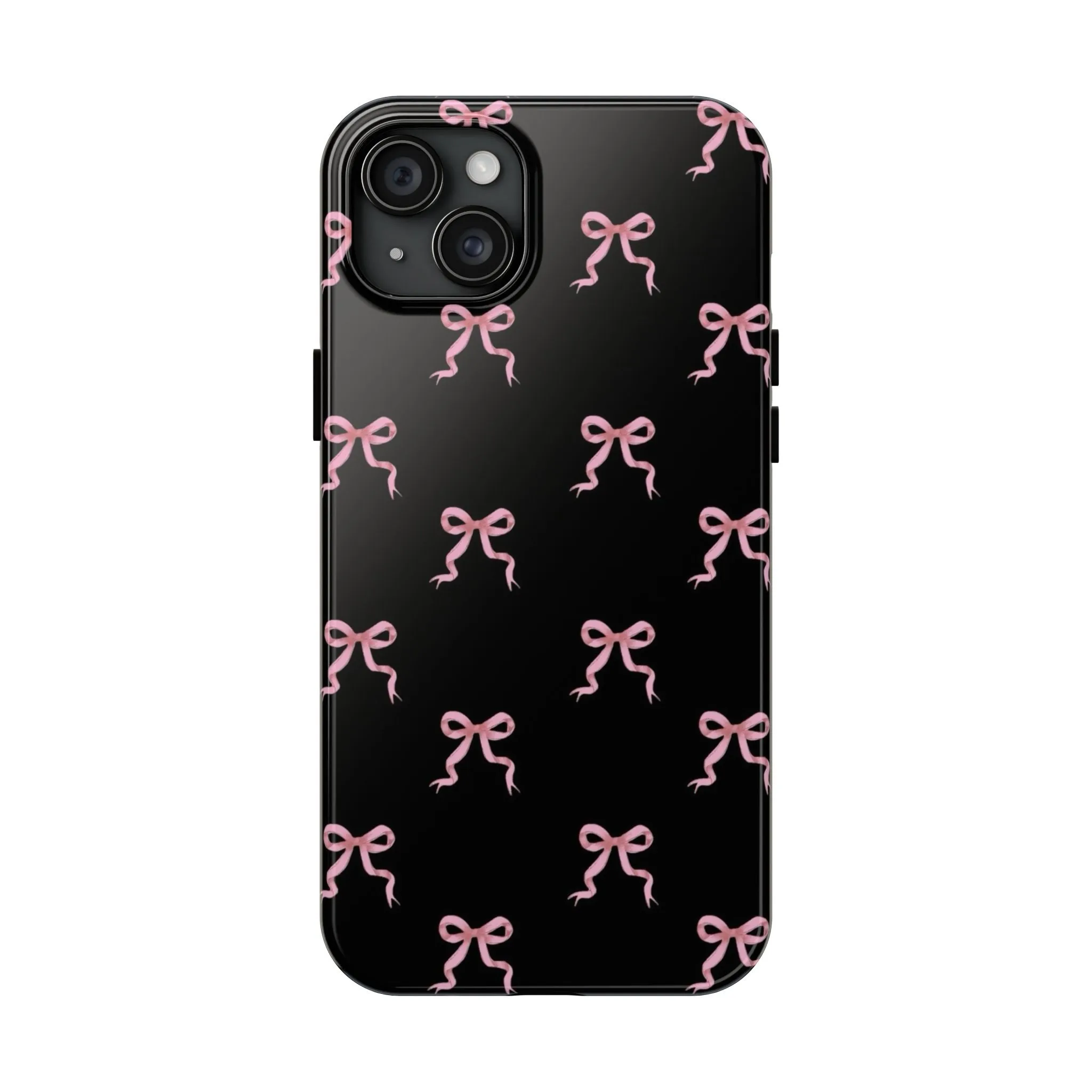 Pink Ribbon Charm iPhone Tough Case