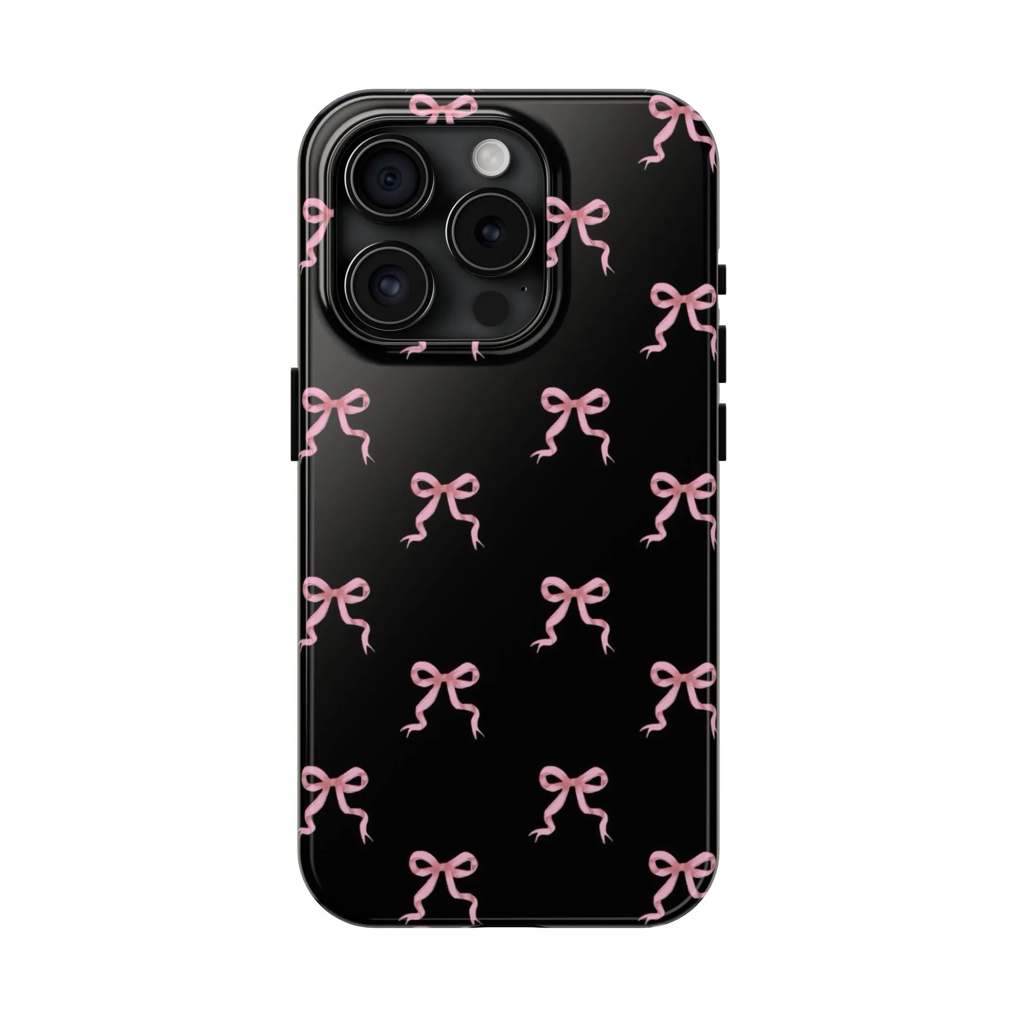 Pink Ribbon Charm iPhone Tough Case