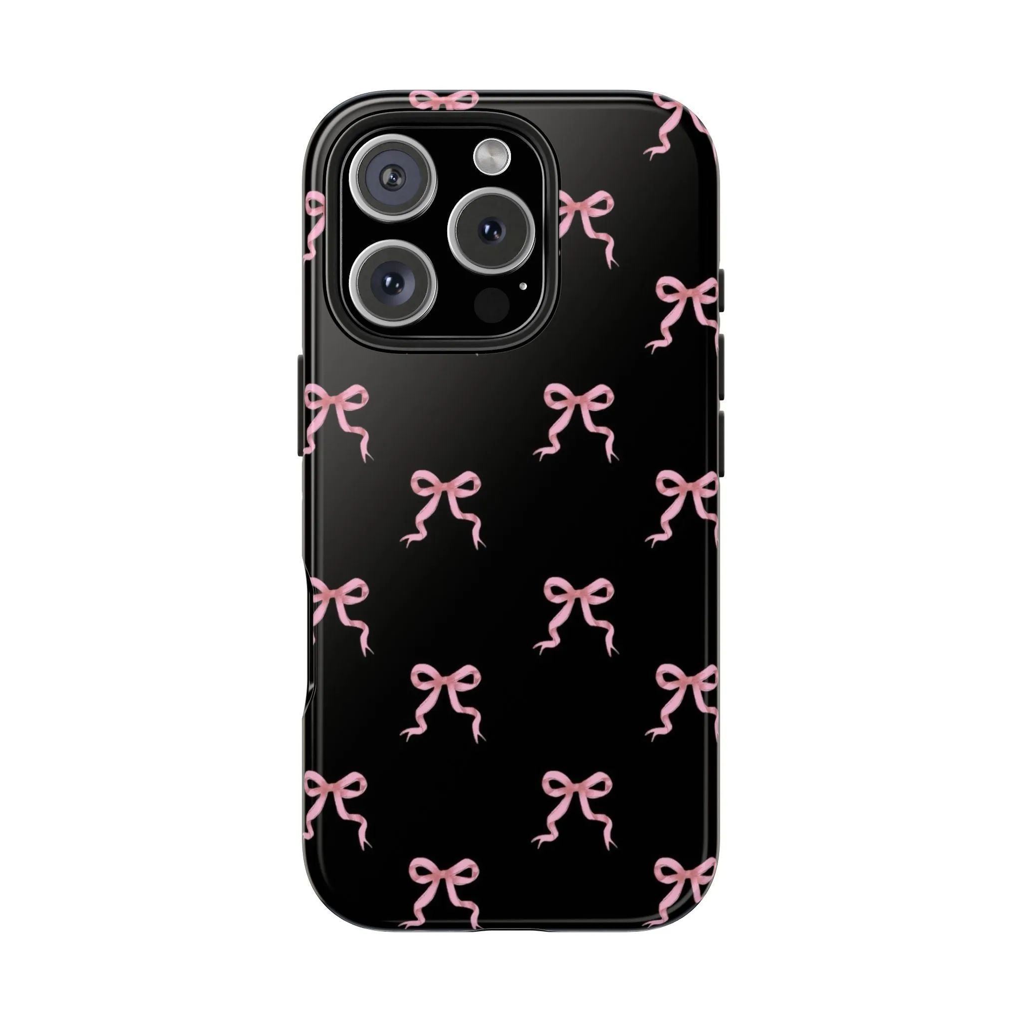 Pink Ribbon Charm iPhone Tough Case