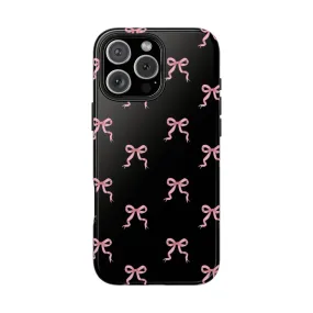 Pink Ribbon Charm iPhone Tough Case