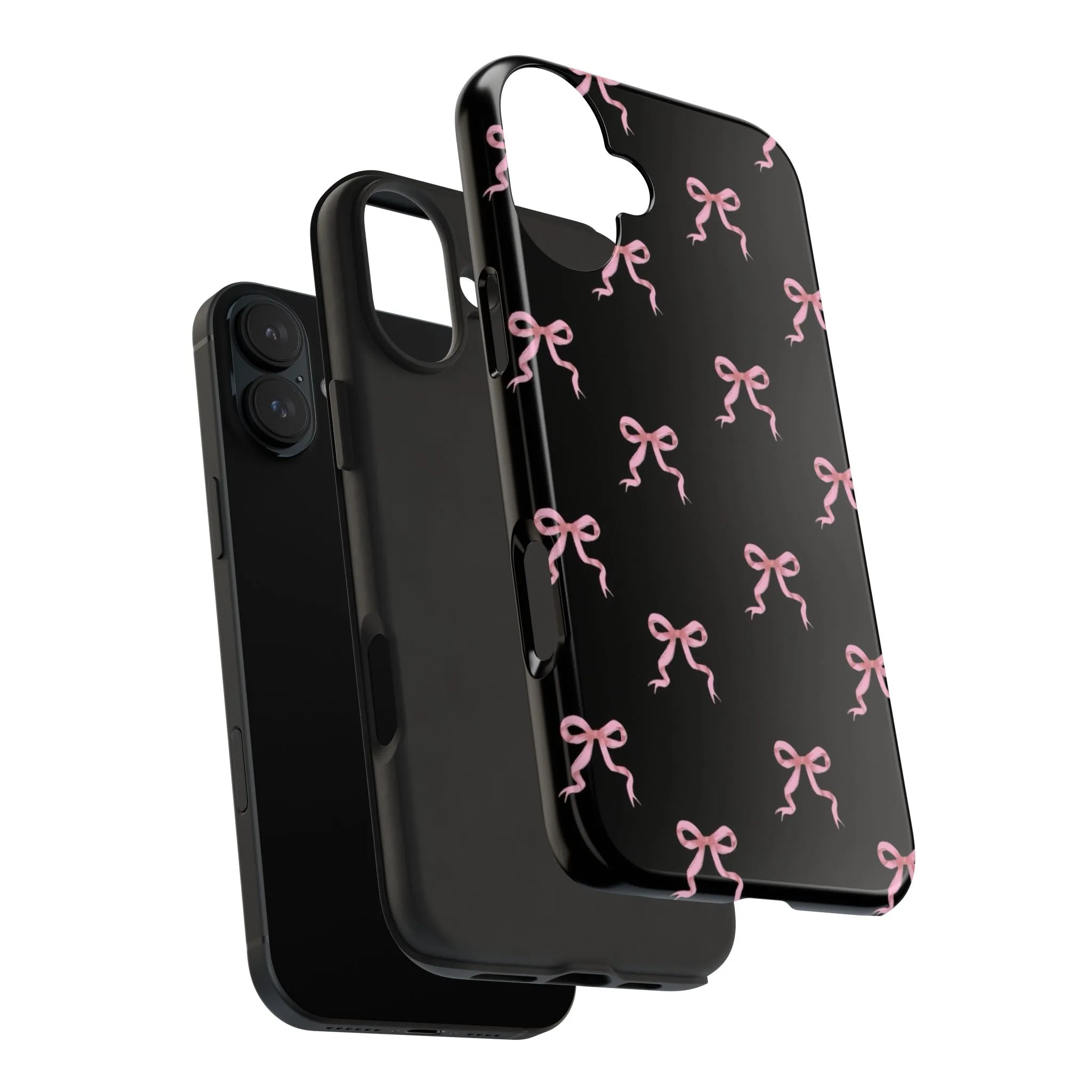 Pink Ribbon Charm iPhone Tough Case