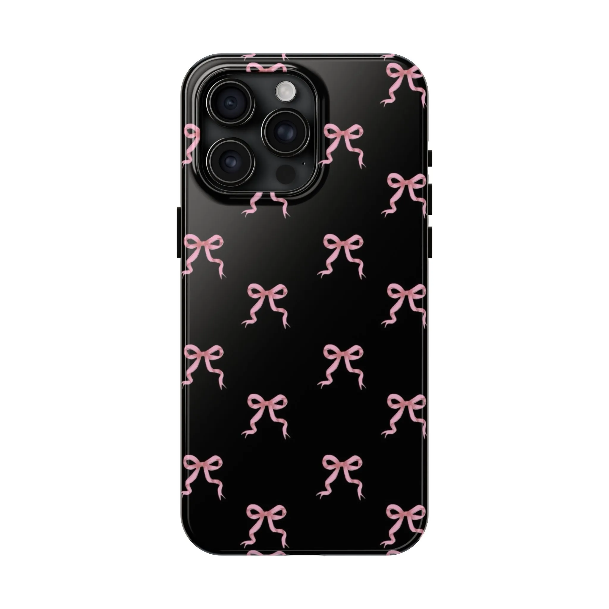 Pink Ribbon Charm iPhone Tough Case