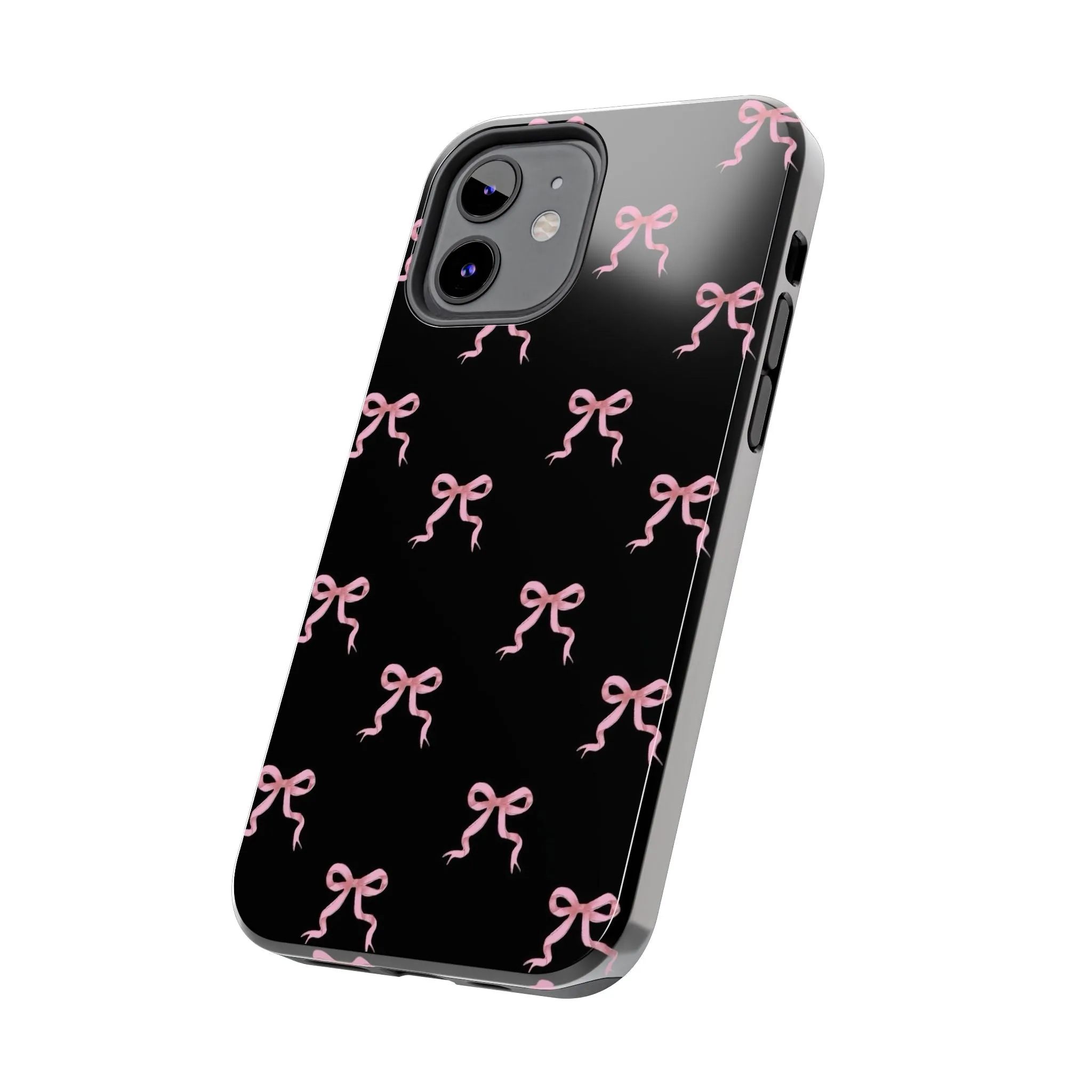 Pink Ribbon Charm iPhone Tough Case