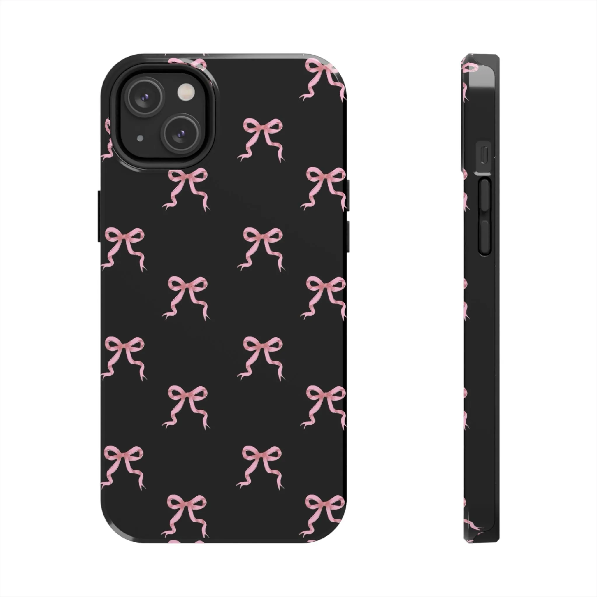 Pink Ribbon Charm iPhone Tough Case