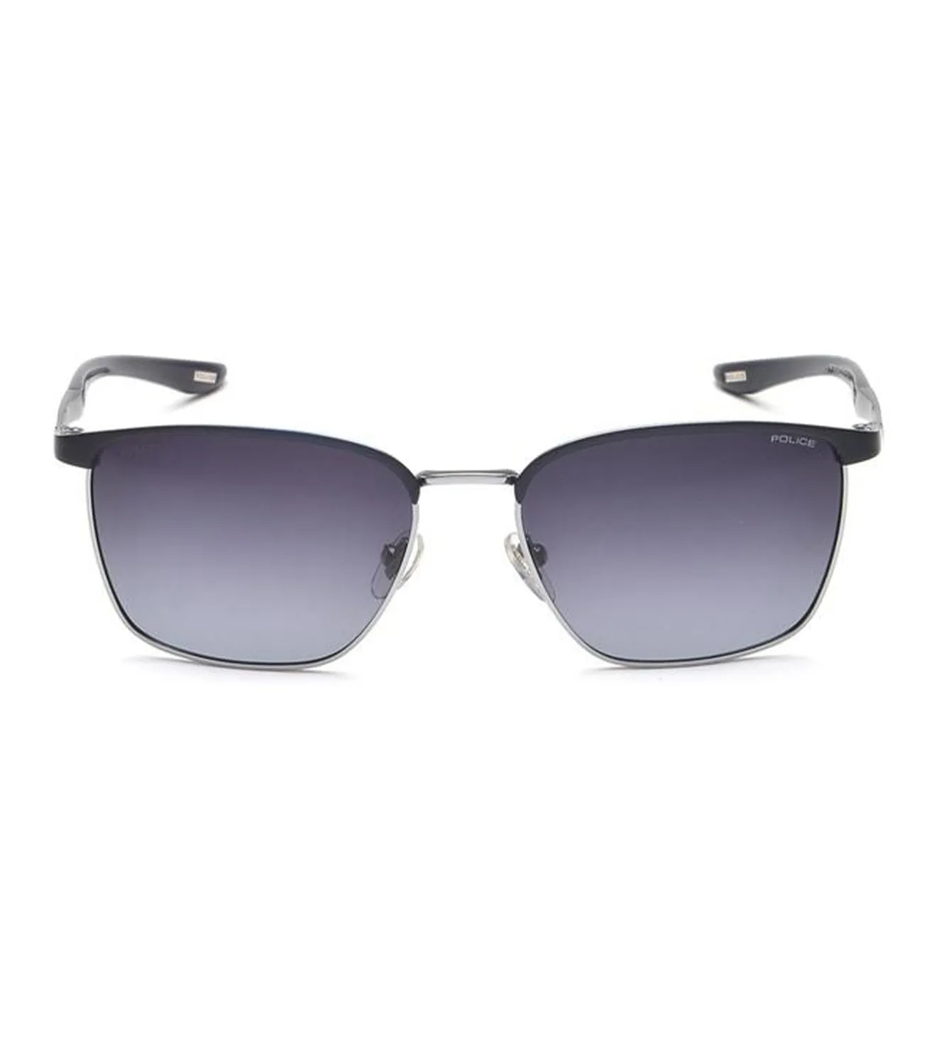 Police Unisex Grey TAC Aviator Sunglasses