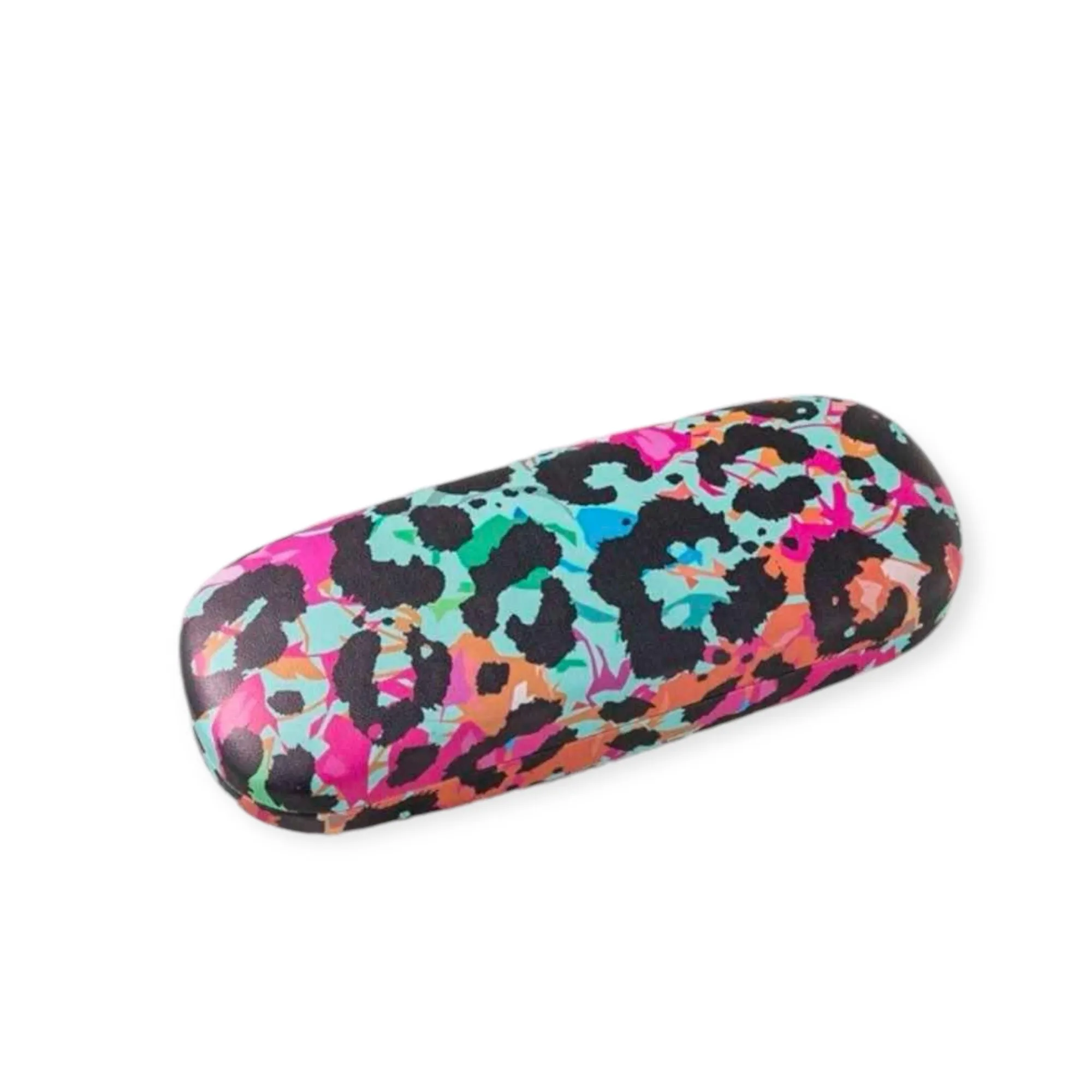 Poptown Hard Glasses Case - Bright Leopard