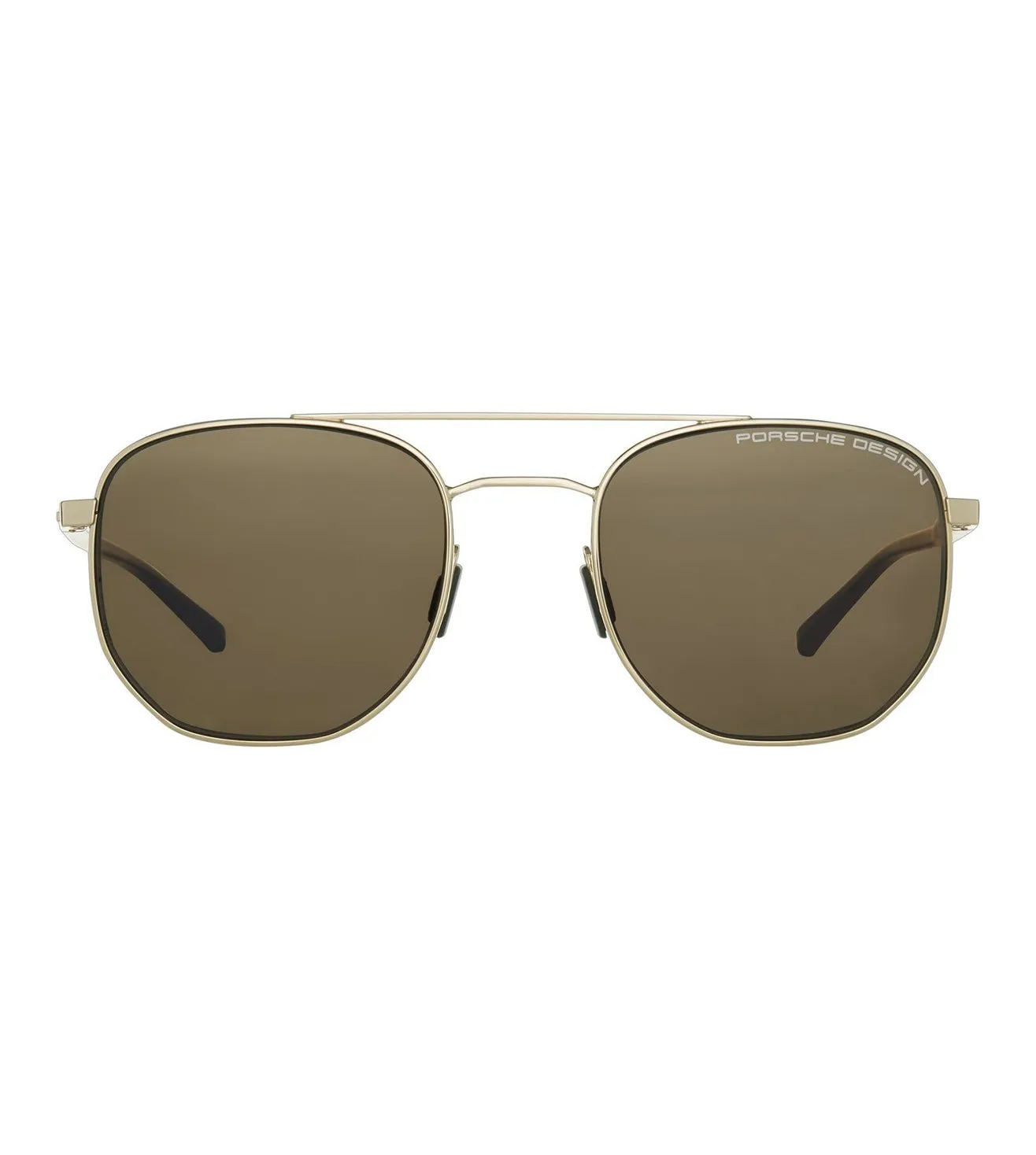 Porsche Design Men's Brown Square Sunglasses