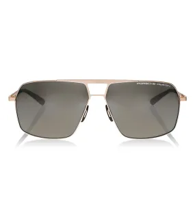 Porsche Design Men's Grey Gradient Aviator Sunglasses