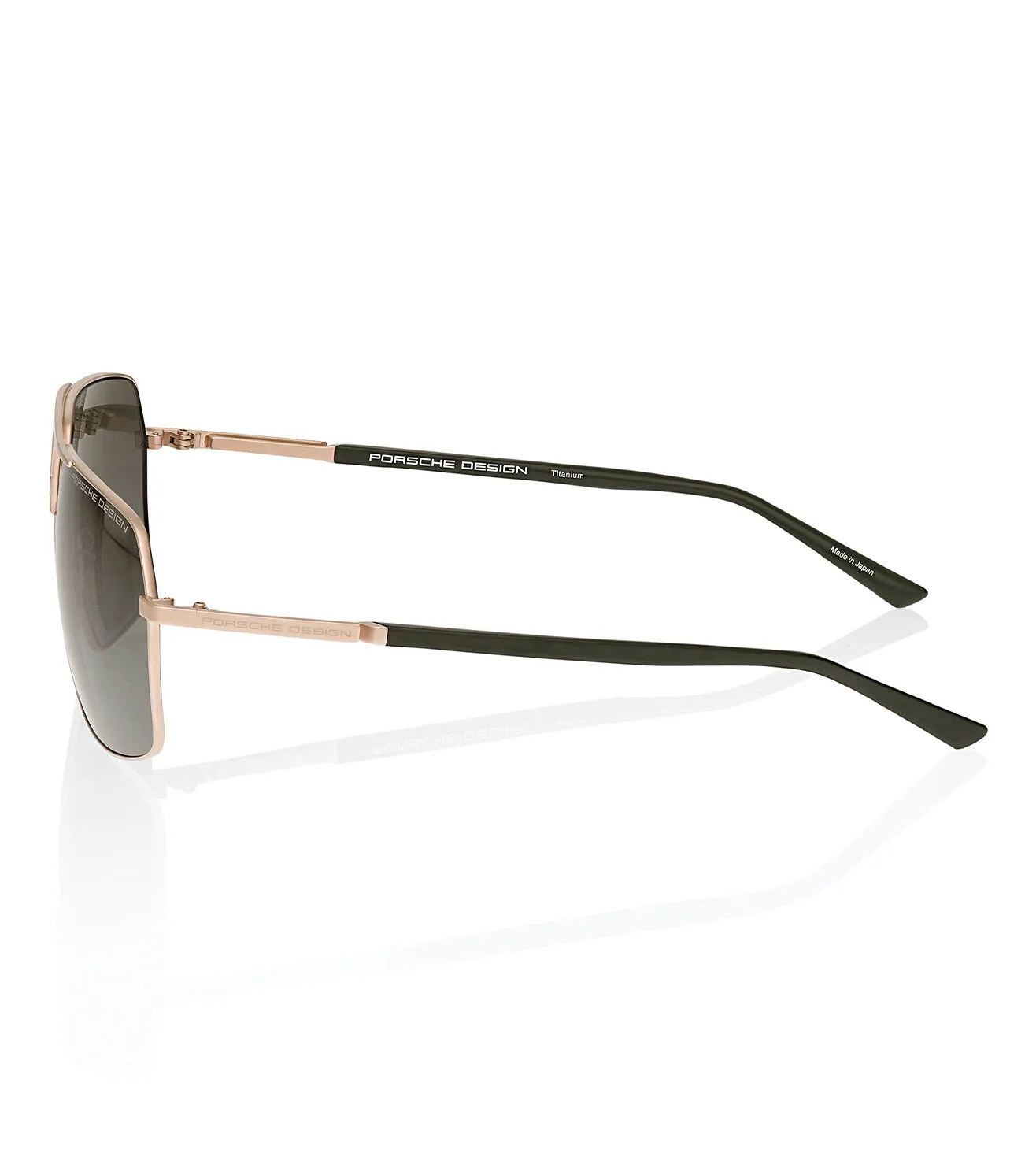 Porsche Design Men's Grey Gradient Aviator Sunglasses