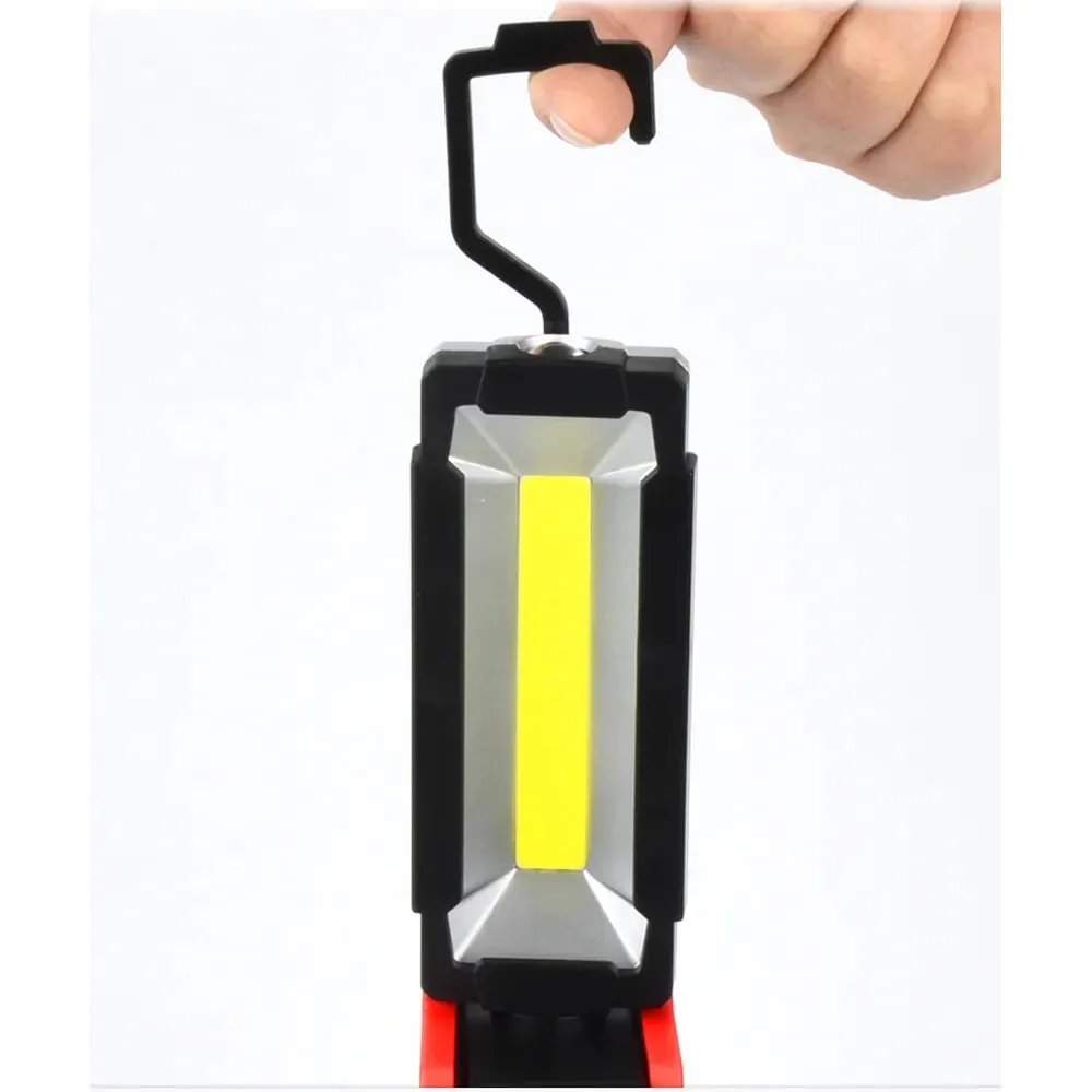 Portable COB LED  Work Light Car Garage Mechanic Lamp USB Rechargeable Lnspection Lamp Torch Car Emergency Flashing Light