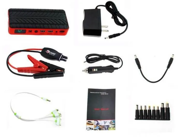 Portable Emergency Jump Starter & Battery Charger