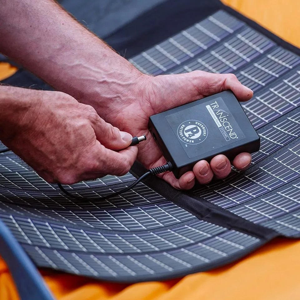 Portable Solar Charger for Transcend 2, 3 & Micro Batteries