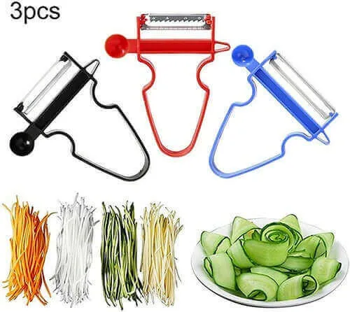 Portable Spiralizer Vegetable Slicer Handheld Spiralizer Peeler