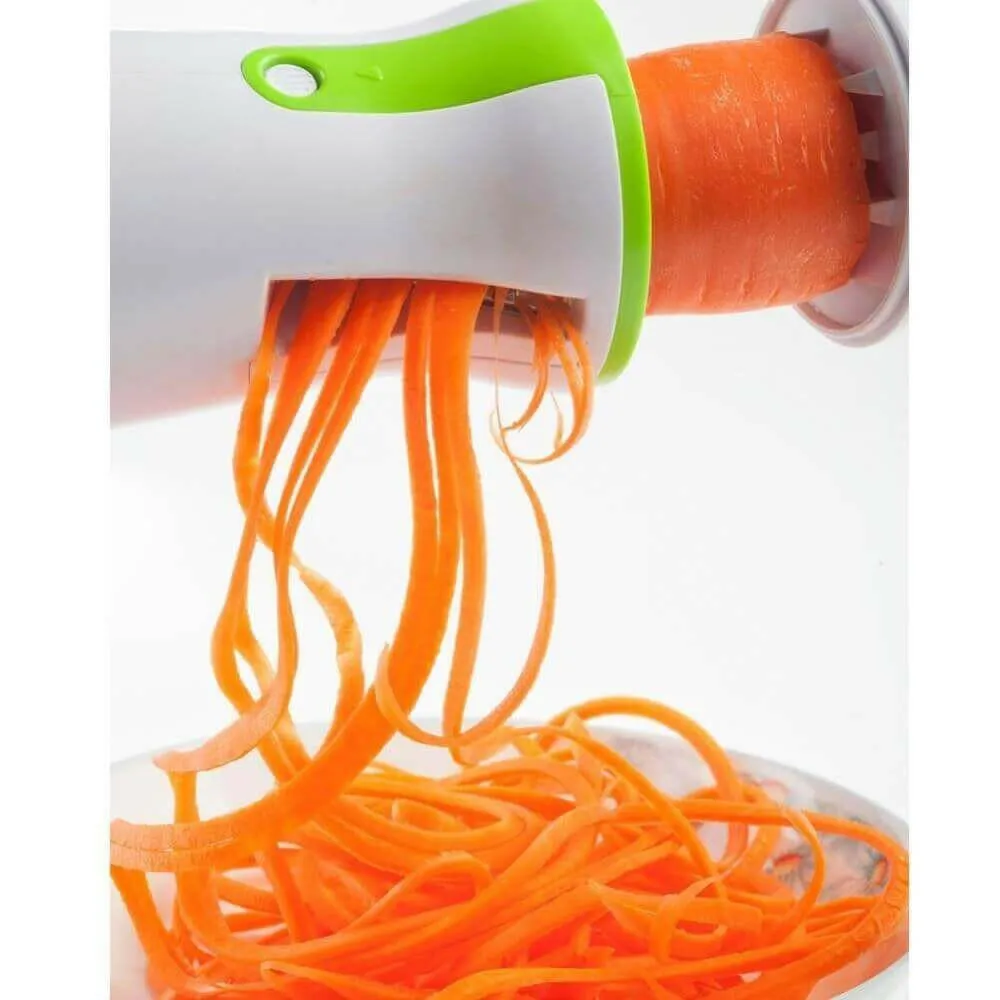 Portable Spiralizer Vegetable Slicer Handheld Spiralizer Peeler